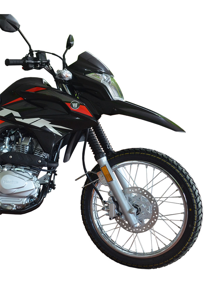 Black Dirt Bike