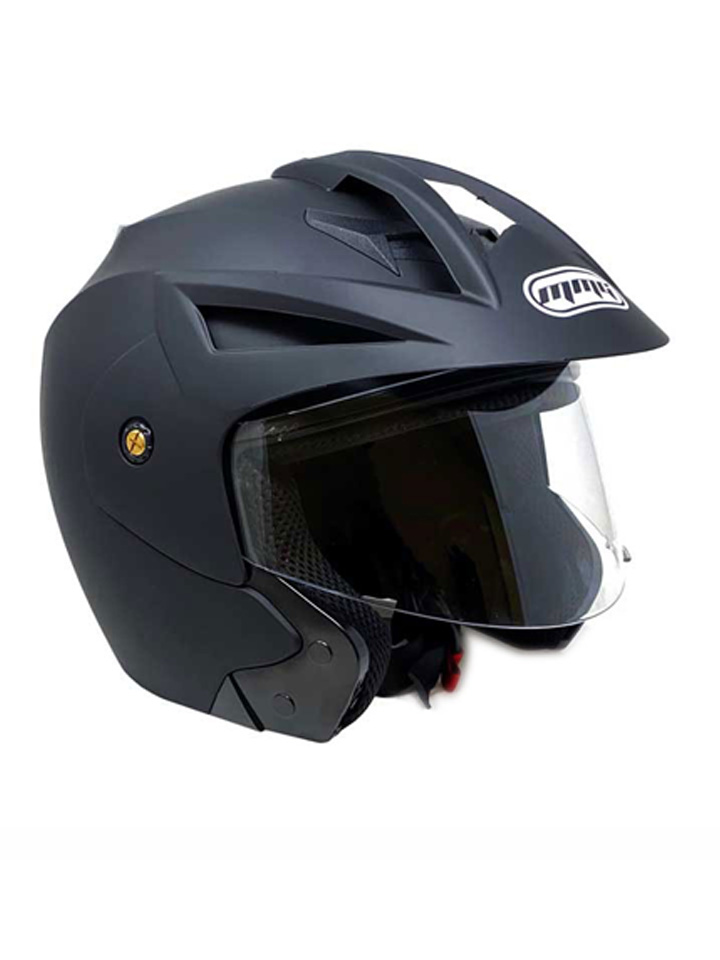 Matt Black Helmet
