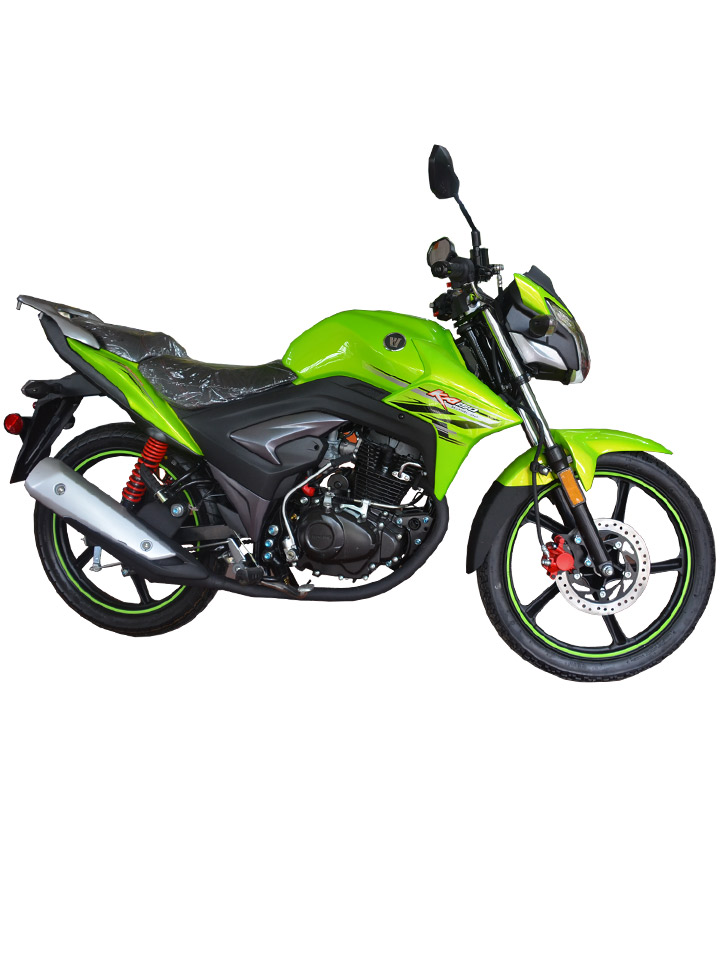 Green Motorcycle