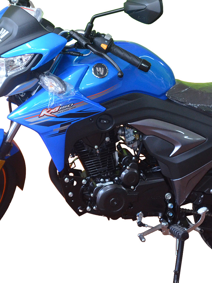 Blue Motorcycle